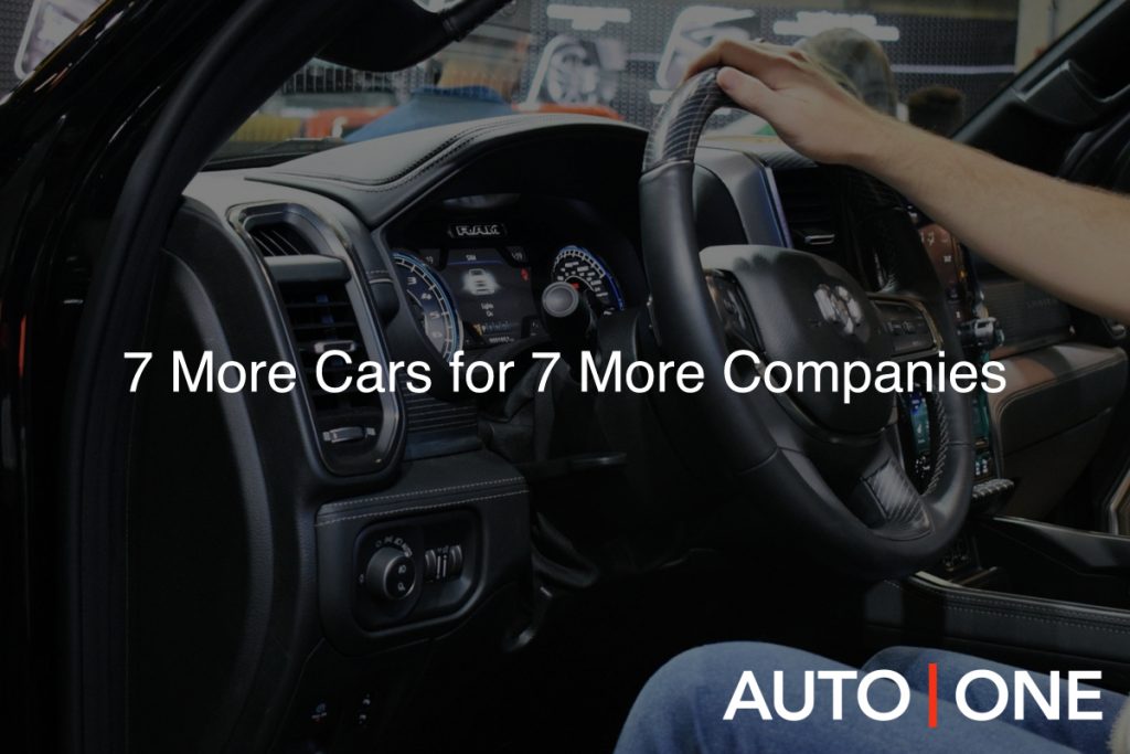 7 cars for your company