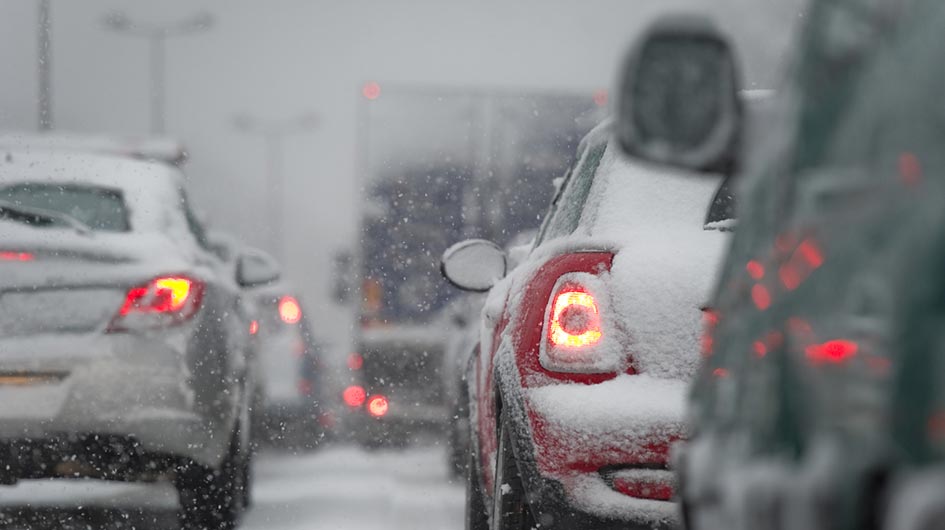 driving in the snow