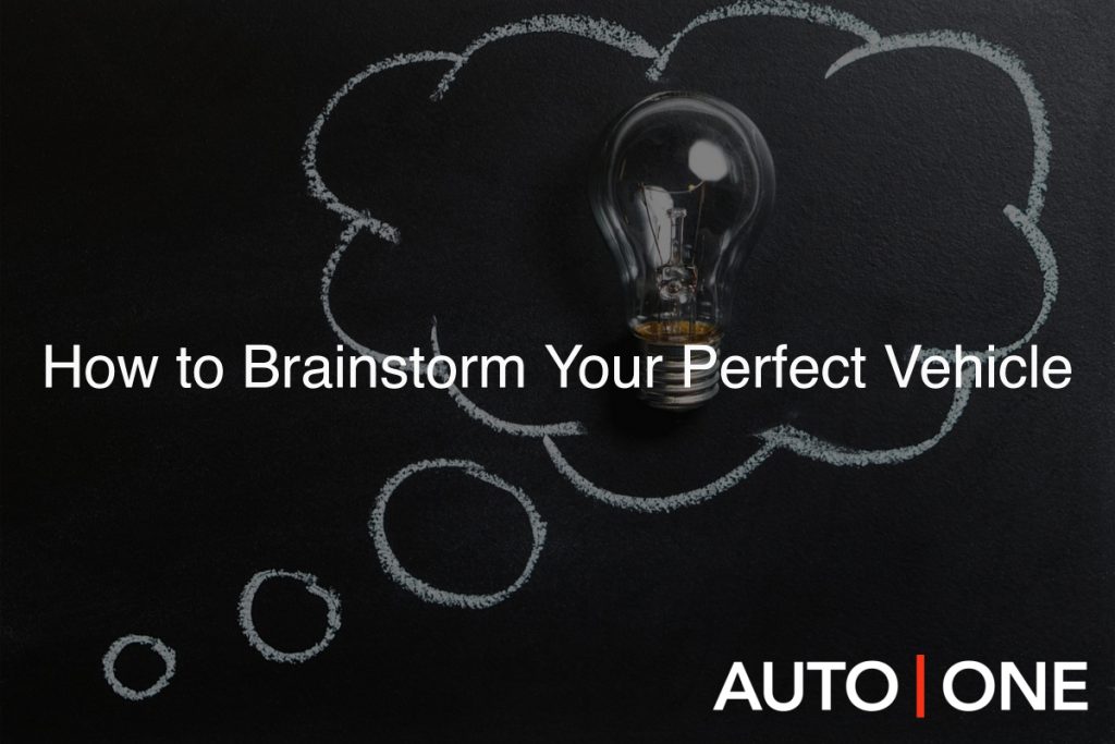 How to Brainstorm Your Perfect Vehicle